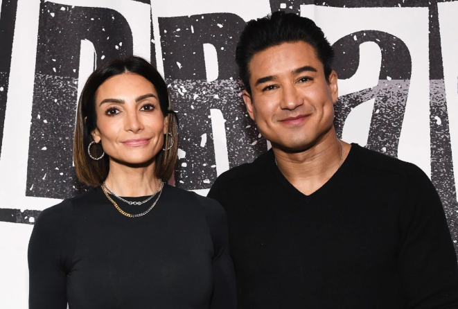 Mario Lopez and Courtney Lopez